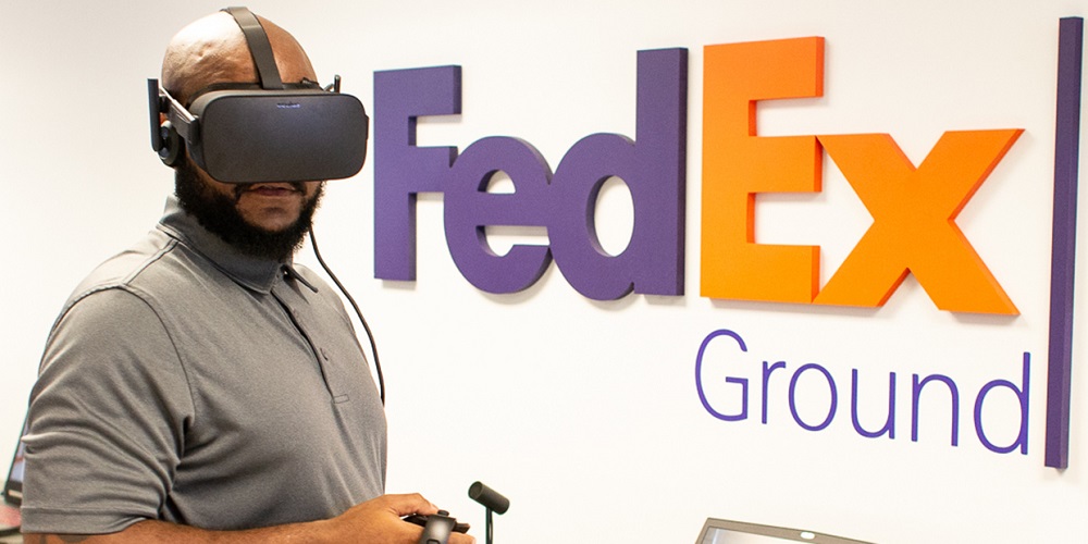 Les livreurs de FedEx formés en réalité virtuelle