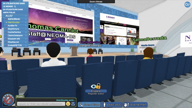 L'école Neoma a construit un campus digital pour faire une rentrée virtuelle