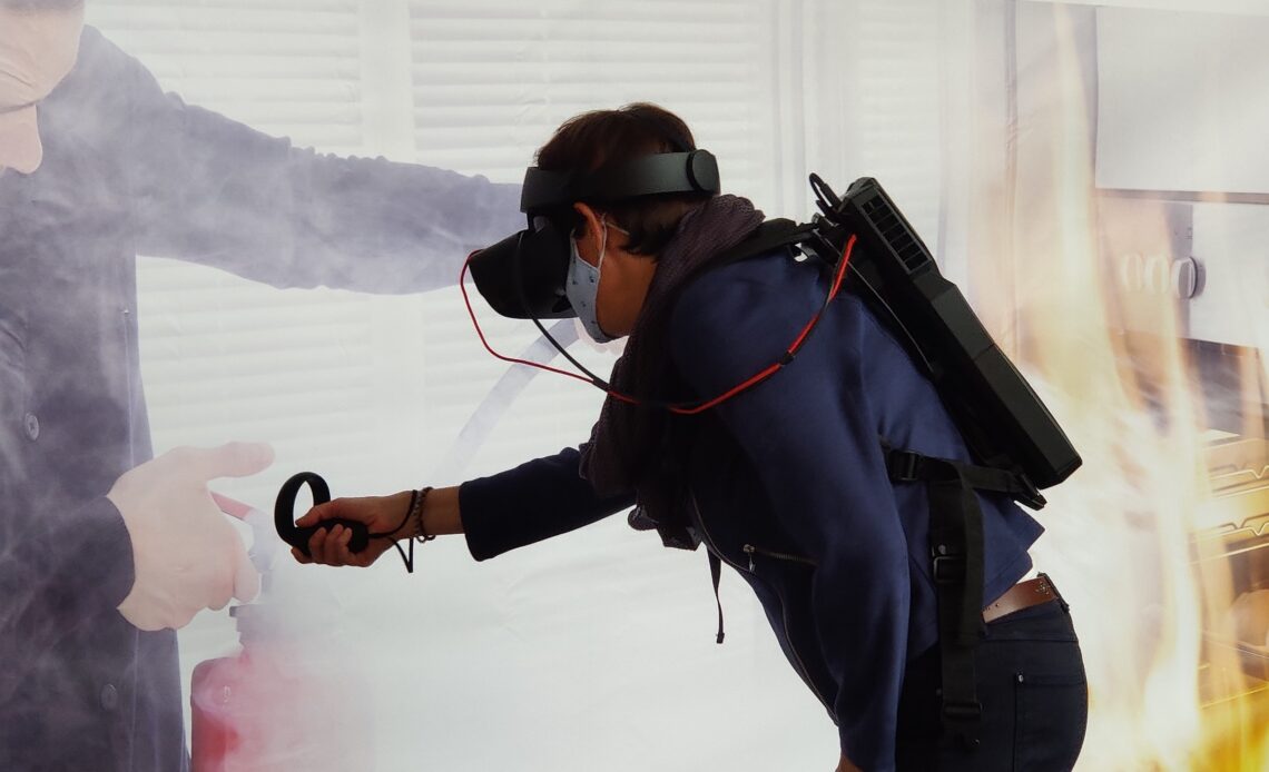 Application de formation en VR pour les incendies
