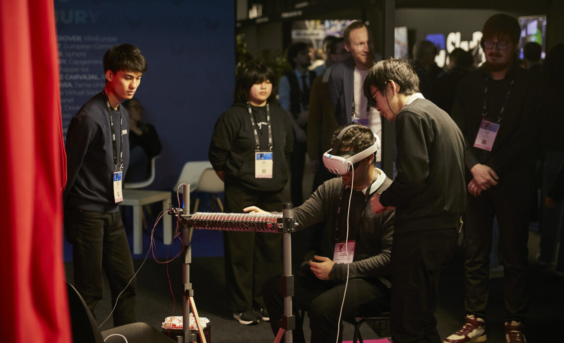 Stand des compétitions à Laval Virtual 2024